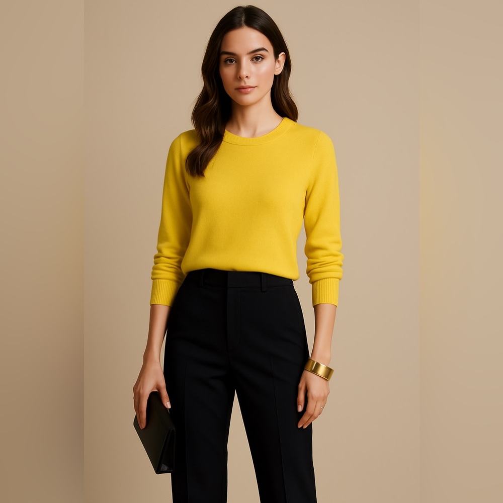 3 for $30 Vintage Jones New York Lined Wool Black Trousers Wide leg size 10